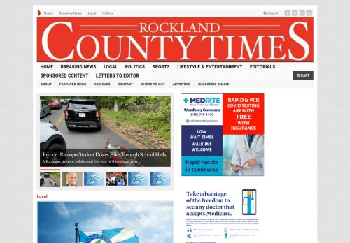 Rockland County Times Newspaper
