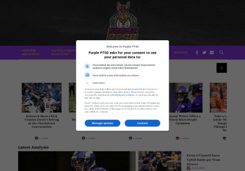 Home - purplePTSD - Local Minnesota Vikings News