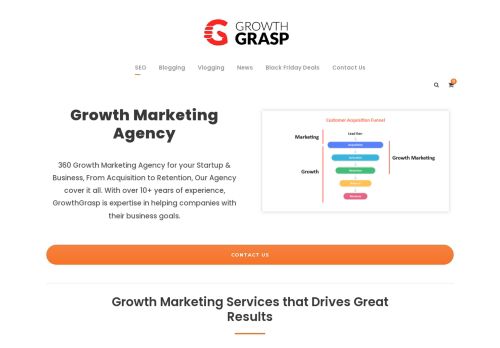 Growth Marketing Agency For Startups & Businesses | GrowthGrasp