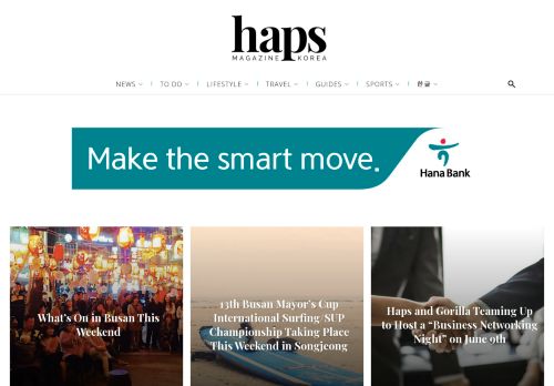 Haps Magazine Korea - Whats Happening in Korea
