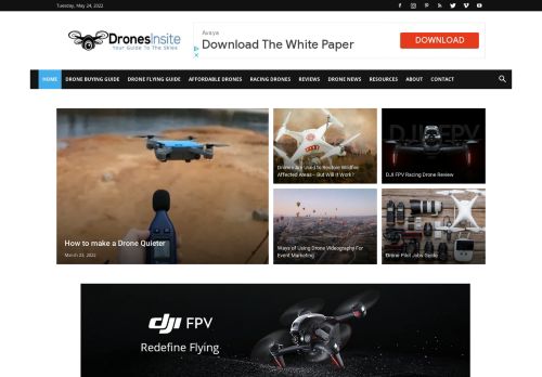 Dronesinsite.com - Trusted Source of Drone News, Guides and Reviews
