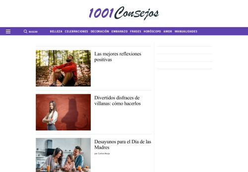 CONSEJOS Y TIPS EN ESPAÑOL | 1001 CONSEJOS
