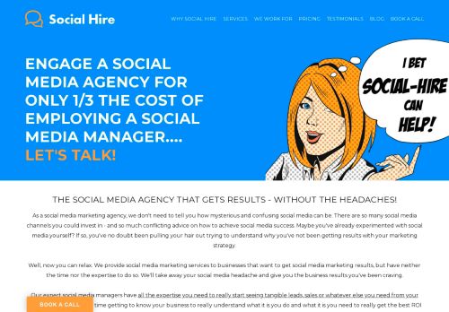 The Social Media Agency That Gets Results Fast | Social Hire
