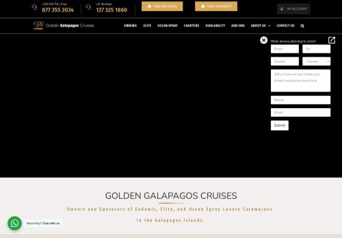 Galapagos Islands Luxury Cruises by Golden Galapagos Cruises
