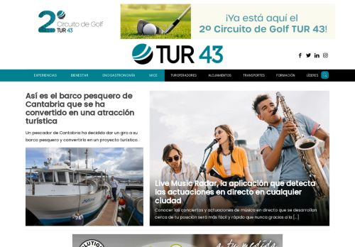 TUR 43 | Noticias de turismo del norte de España y Portugal
