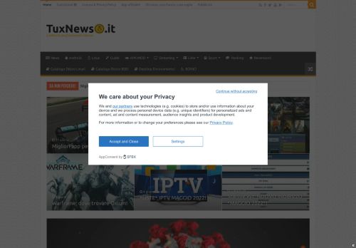 Homepage - TuxNews.it
