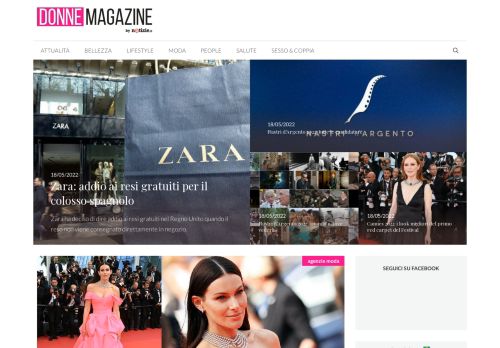 Donne Magazine | Attualità, costume, moda, bellezza, cinema, celebrity, musica, tv e gossip.
