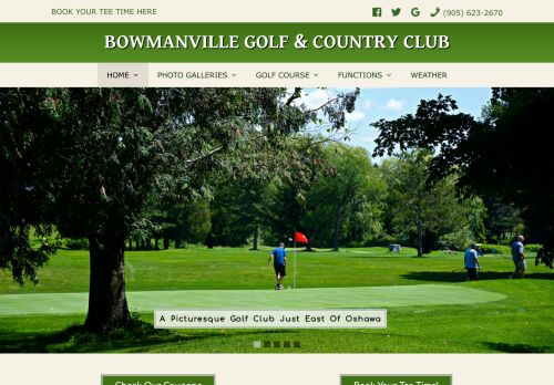 Bowmanville Golf & Country Club - Just East Of Oshawa, ON
