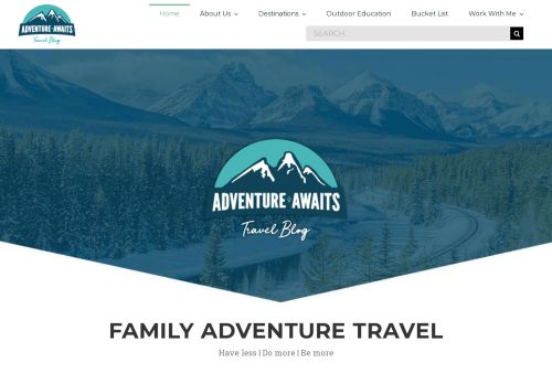 Adventure Awaits - Jami Savage - Canadian Family Travel Writer