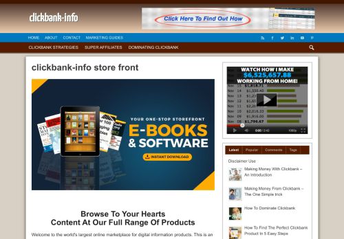 clickbank-info store front