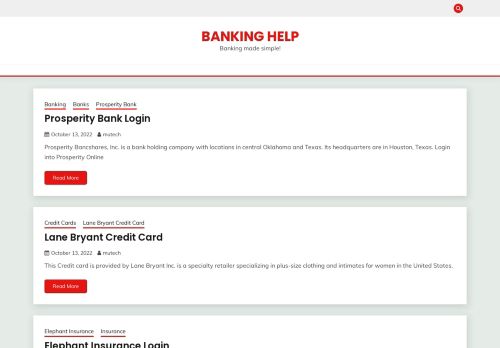 Easy Banking Guide! - Banking made simple!