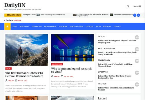 DailyBN – Daily Breaking News and Opinion on -Dailybn
