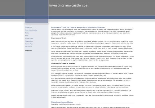 investing newcastle coal
