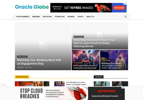 Oracle Globe - Daily Breaking News On TV Shows and Movies
