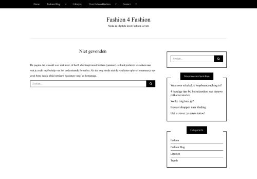 Fashion4Fashion - De Mode blog voor en door Fashion Lovers