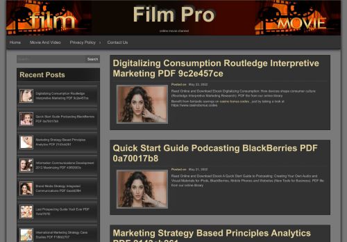 Film Pro – online movie channel