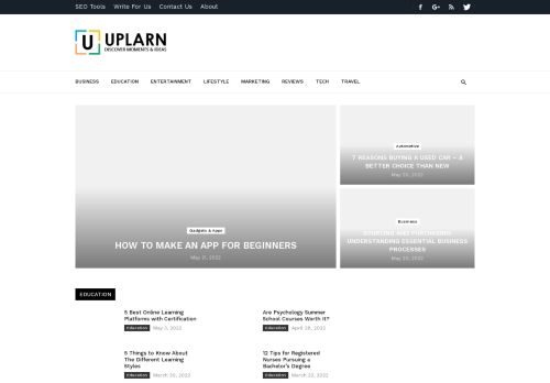 UPLARN – Tips for Business, Lifestyle, Technology, Marketing