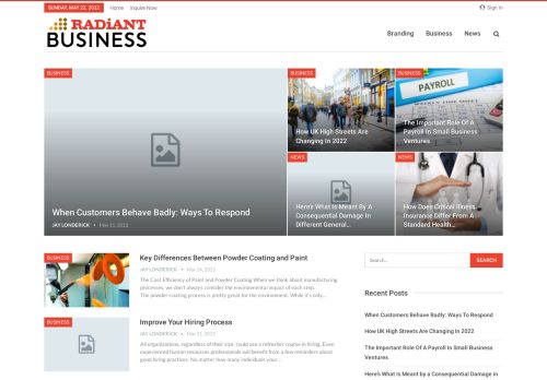 Radiante Business - Business Blog