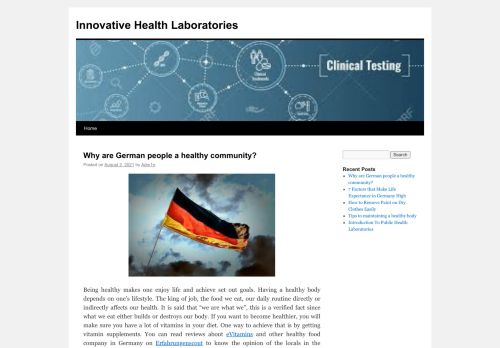 
Innovative Health Laboratories	