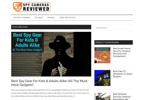 All About Modern-Day Spy Cameras • Spy Cameras Reviewed