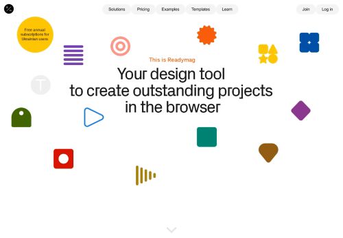 Readymag—a design tool to create websites without coding