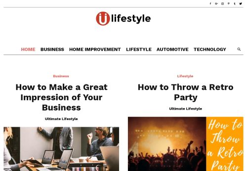 Ultimate Lifestyle Blog - A Blog About Lifestyle & Leisure