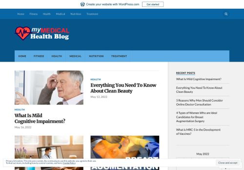 My Medical Health Blog