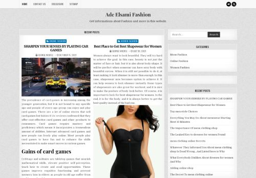 Ade Elsami Fashion – Get informations about Fashion and more in this website.