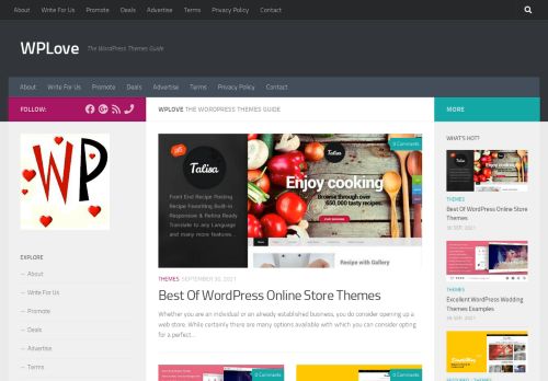 WPLove - The WordPress Themes Guide