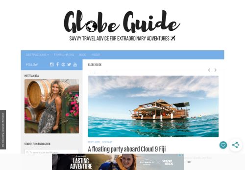 Globe Guide – Savvy travel advice for extraordinary adventures
