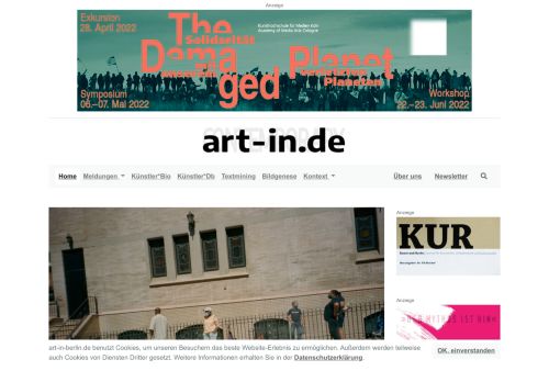 art-in.de - Informationen zur zeitgenössischen Kunst
