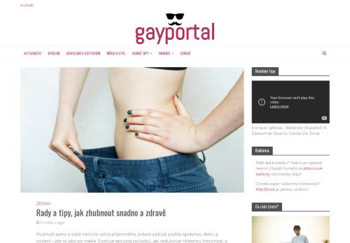 Úvodní stránka - Gay Portál