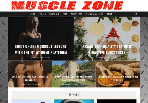 Musclezone - Excercising, food, health and lifestyle news