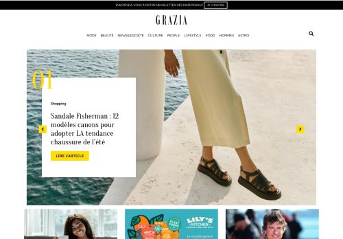 Grazia - Actualité mode, luxe, beauté, people, lifestyle et food