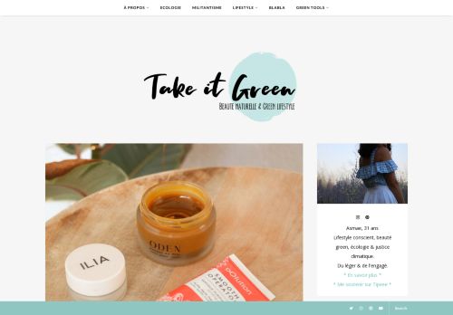 Take It Green | Beauté bio & lifestyle au naturel