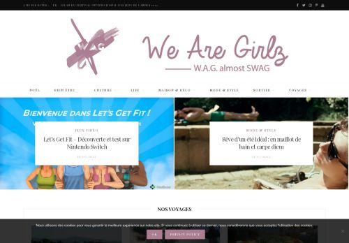 We Are Girlz - Voyage, beauté, ciné, jeux vidéo et lifestyle