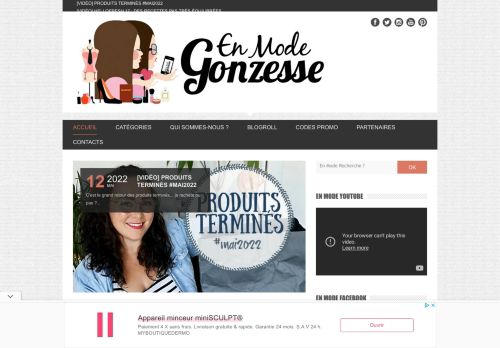 En Mode Gonzesse - Le Blog beauté maquillage et humeurs