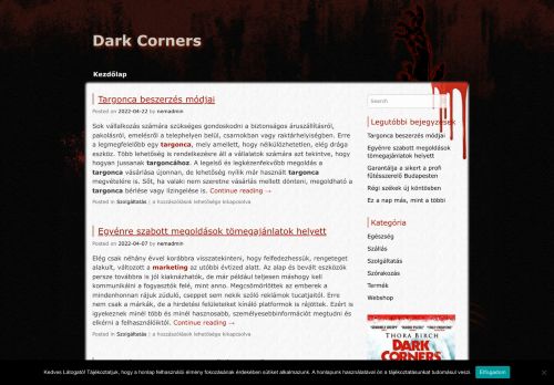 Dark Corners -
