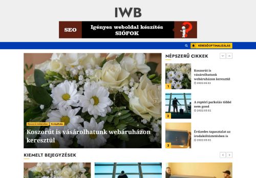 IWB - Internet Web Böngészés, ahol egy kézben tudja dolgait.