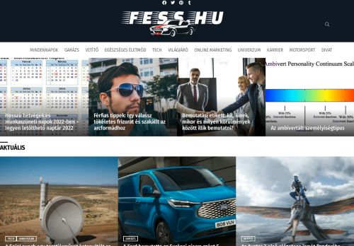 Fess.hu - Online férfimagazin