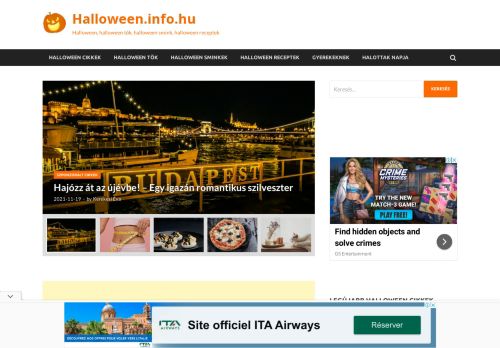 Halloween.info.hu - Halloween, halloween tök, halloween smink