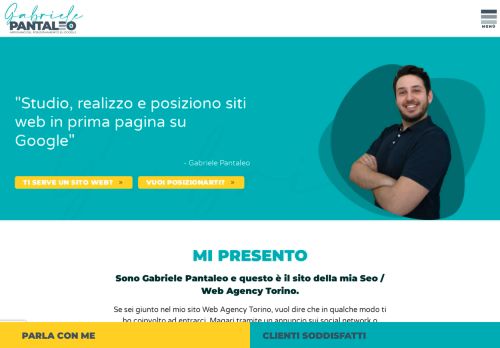 Gabriele Pantaleo | Creazione Siti & SEO | Web Agency Torino