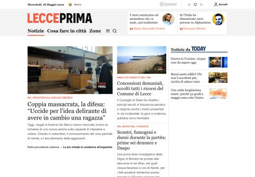 LeccePrima - cronaca e notizie da Lecce