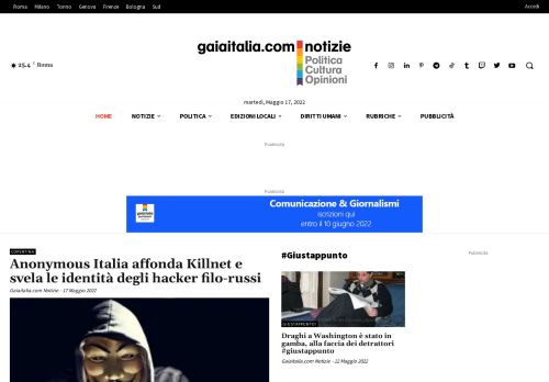 Gaiaitalia.com Notizie | Politica Cultura & Opinioni | Quotidiano Indipendente di Politica, Cultura & Opinioni