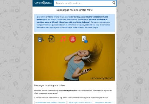  URBANO MP3: Descargar Musica MP3 Gratis Online 