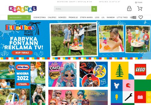 Zabawki dla dzieci - Sklep internetowy z zabawkami