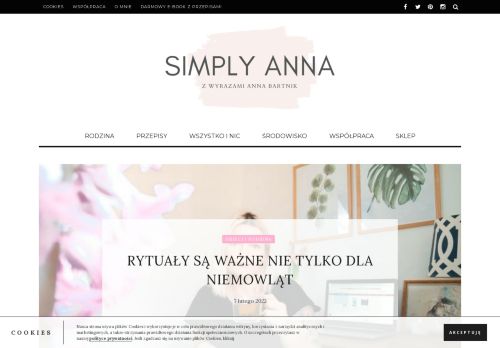 SimplyAnna | blog lifestylowy | blog parentingowy |