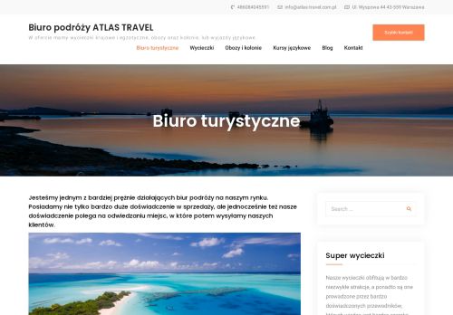 Biuro turystyczne - Biuro podró?y ATLAS TRAVEL