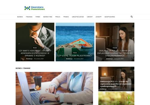 Biznes, finanse, marketing - Portal finansowy EmeryturaPomostowa.pl