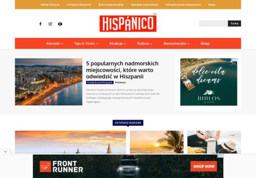 Homepage - HISPÁNICO - Najwi?kszy portal o Hiszpanii i Ameryce ?aci?skiej